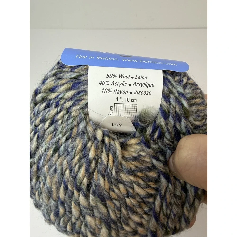 Berroco KELTIC Yarn Wool Blend Lot Of 2‎ Made in Italy